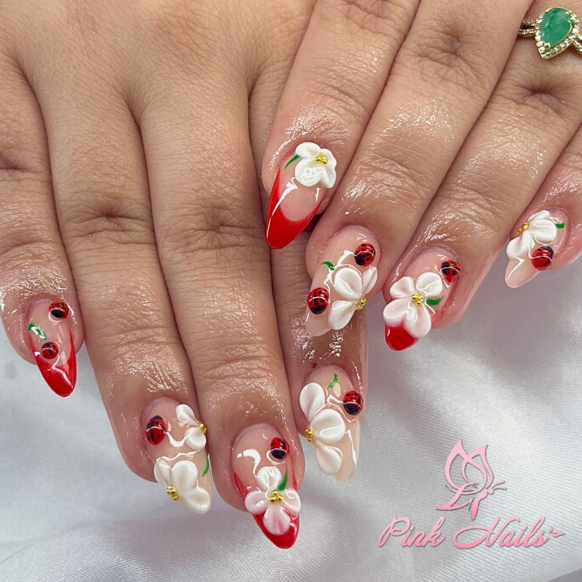 Pink Nails